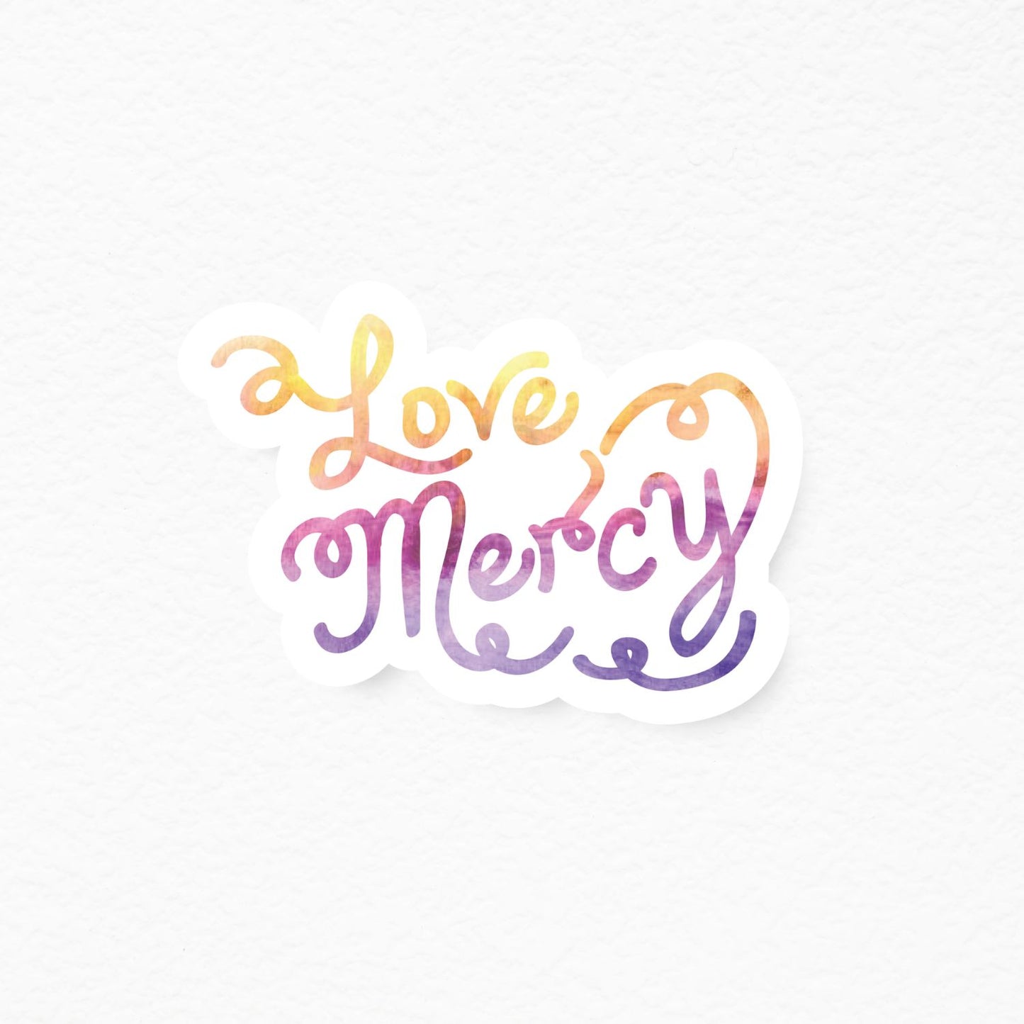 Micah 6:8 Vinyl Stickers